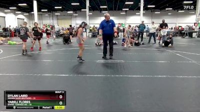 80 lbs Placement (4 Team) - Dylan Laird, Savage Barn Brothers vs Yareli Flores, Daniel Cormier WA