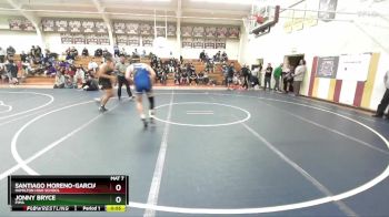 190 lbs Cons. Round 3 - Jonny Bryce, Pima vs Santiago Moreno-Garcia, Hamilton High School