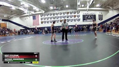 126 lbs Champ. Round 1 - Nathan Janakovich, Strongsville vs Hoyt Pylypiak, Medina Highland (A), OH