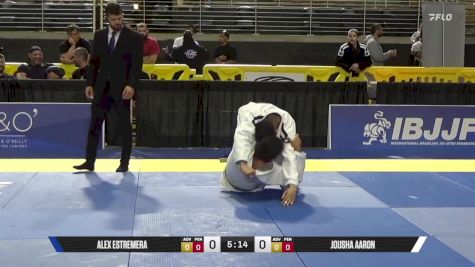 Jousha Aaron vs Alex Estremera 2025 Pan Jiu Jitsu IBJJF Championship