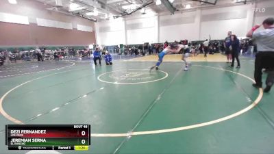 144 lbs Champ. Round 1 - Dezi Fernandez, Los Osos vs Jeremiah Serna, El Rancho