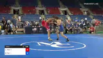 132 lbs Consi Of 8 #1 - Lane Fink, Minnesota vs Grady Fox, Kansas