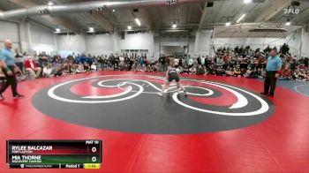 110 lbs Semifinal - Mia Thorne, Discovery Canyon vs Rylee Balcazar, Fort Lupton
