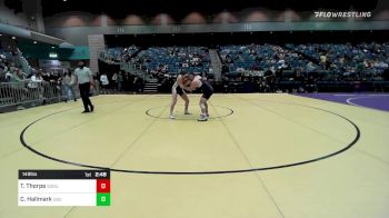 149 lbs Round Of 32 - Travis Thorpe, Southern Oregon vs Chaz Hallmark, California Baptist University