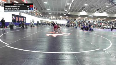 207 lbs Cons. Round 3 - Holidae Banfield, Carl Albert vs Kitana Leafaatoto, Texas Woman`s University