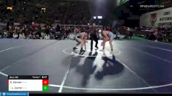 3A 170 lbs 3rd Place Match - Lane Carter, Snake River vs Brad Bensen, Marsh Valley