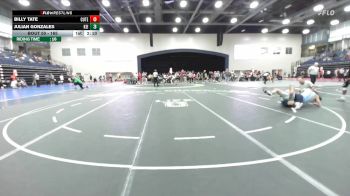 165 lbs Champ. Round 1 - Billy Tate, Cumberland (Tenn.) vs Julian Gonzales, Keiser University