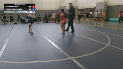 110 lbs Semis - Yareli Flores, Warriors Of Christ vs Peggy Susan Dean, Betterman Elite Wrestling