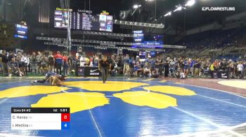 113 lbs Cons 64 #2 - Corey Haney, Ohio vs Isaiah Kainoa Medina, California