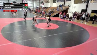 174 lbs 7th Place Match - Mitchell Betz, Manchester vs Jack Smith, Albion