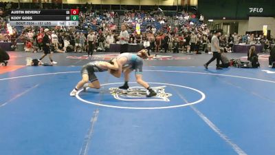 157 lbs Round Of 128 - Austin Beverly, GA vs Kody Goss, NV
