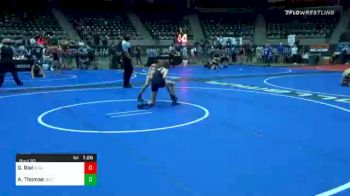 83 lbs Semifinal - Griffin Rial, Black Fox Academy vs Aydan Thomas, Southlake Wc