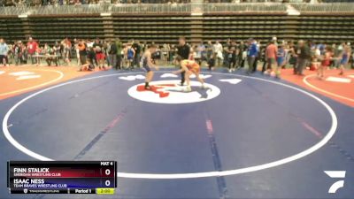 114 lbs Semifinal - Finn Stalick, Sheridan Wrestling Club vs Isaac Ness, Team Braves Wrestling Club