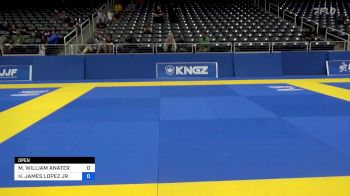 MARHEW WILLIAM ANATER vs HARRY JAMES LOPEZ JR 2022 Pan IBJJF Jiu-Jitsu No-Gi Championship