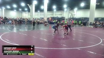 106 lbs Round 1 (6 Team) - Donovan Jenkins, Youth Impact Center Blue vs Anthony Gray, Wellington - DEV