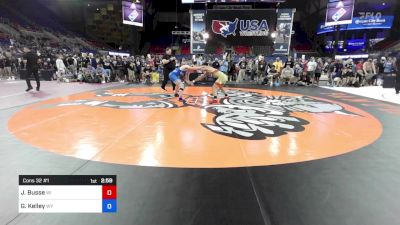 165 lbs Cons 32 #1 - Jaxon Busse, WI vs Graison Kelley, WY