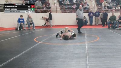 90_B lbs Round Of 16 - Brandon Tosh, Pen Argyl vs Grant Cherry, Kennett