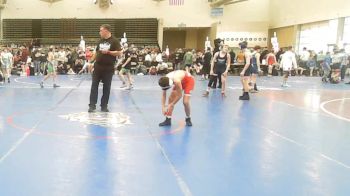 97 lbs Rr Rnd 6 - Coby Leon, Mat Assassins Red - MSE vs Chael Wawrzynowicz, CTWHALE Humpback - MSE