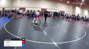 62 lbs Round Of 16 - Titus Rodela, Peninsula Wrestling Club vs Trevor Jones, Apex Wrestling Academy