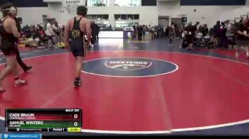 132 lbs Cons. Round 1 - Samuel Winters, Millikan vs Cade Braun, Centennial/Corona