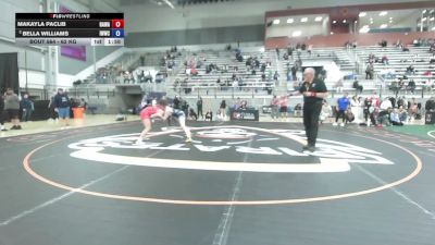 62 kg Champ. Rd Of 16 - Makayla Paclib, Hawaii vs Bella Williams, Iowa Womens Wrestling Club