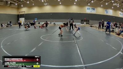 60 lbs Cons. Semi - Luke Slate, New Kent Wrestling Club vs Ryan Carrington, Powhatan Youth Wrestling