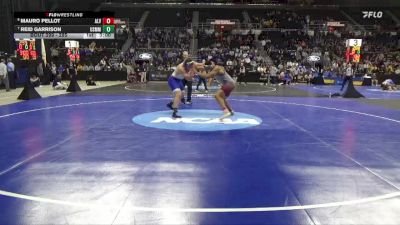 285 lbs Cons. Round 4 - Mauro Pellot, Alvernia vs Reid Garrison, Merchant Marine