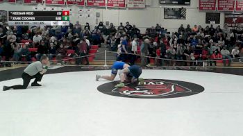 190 lbs 3rd Place - Keegan Reid, Otter Valley vs Zane Cooper, Randolph