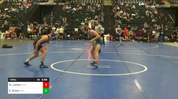 Semifinal - Nick James, Unattached-Nebraska-Kearney vs Caleb Gross, Unattached-South Dakota State