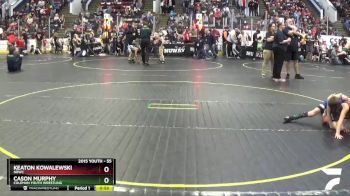 55 lbs Champ. Round 2 - Keaton Kowalewski, NBWC vs Cason Murphy, Coleman Youth Wrestling