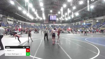 145 lbs Round Of 32 - Lauren Scott, Chatfield WC vs Carolina Dawn Rodriguez, Central HS