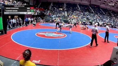 2A-132 lbs Quarterfinal - Noah Chastain, Sonoraville vs Carter Dixon, Columbus