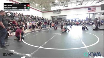 117 lbs Rr Rnd 2 - Lilly Kelly, Perry Wrestling Academy vs Abrianna Kreger, Blackwell Wrestling Club