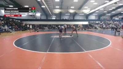 157 lbs Champ. Round 1 - Ethan Rothman, New York University vs Chance Babb, Alvernia