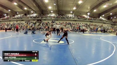 70 lbs Cons. Round 4 - Sam McMain, Platte County Wrestling Club-AAA vs Rhett Marable, Platte County Wrestling Club-AAA