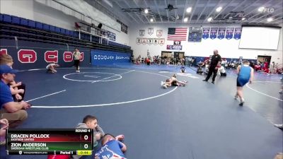 67 lbs Round 4 - Dracen Pollock, Eastside United vs Zion Anderson, Sheridan Wrestling Club