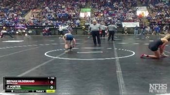 1 - 113 lbs Cons. Semi - JT Porter, Grayson County vs Brynan Hildebrand, Buffalo Gap