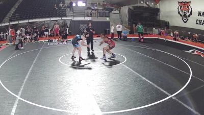 130-135 lbs Cons. Semis - Leeah Wright, Oklahoma vs Brooklyn Dodge, Idaho