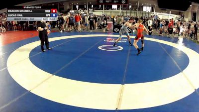 165 lbs Cons. Round 2 - Deacon MacNeill, Wrestling University vs Lucas Vail, Michigan Premier WC