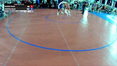 150 lbs Cons. Round 2 - Rhadei Kuck, Ringers Wrestling Club vs Griffin Ablin, Howe Wrestling School, LLC