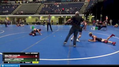 75 lbs 3rd Place Match - Walter Caulum, West Salem Bangor vs Bennett Ledbetter, Assumption Rising Knights