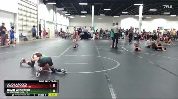 76-80 lbs 1st Place Match - JoJo LaRocco, Mayfield Mat Academy vs David Wesierski, ISI Wrestling Club