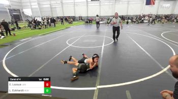 54 lbs Consi Of 4 - Emiliano Lozoya, Luis Lozoya vs Logan Eckhardt, Iron Co Wrestling Academy