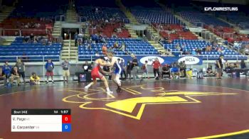 152 lbs Rnd Of 64 - Vincent Page, North Carolina vs Dexter Carpenter, North Dakota