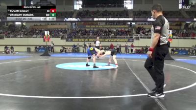 125 lbs Champ. Round 1 - Logan Sallot, Gannon vs Zachary Ourada, Neb.-Kearney