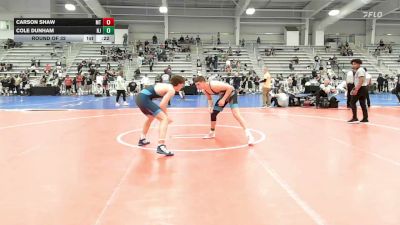 170 lbs Round Of 32 - Carson Shaw, MT vs Cole Dunham, NJ