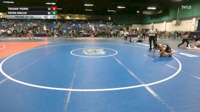 126 lbs Round Of 128 - Teagan Young, CO vs Peter Rincan, MA
