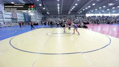 145 lbs Consi Of 16 #2 - Victoriya Devochkina, FL vs Sarah Wilson, MO
