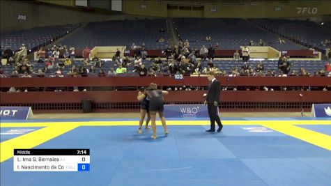 Leilani Ima S. Bernales vs Iris Nascimento Da Costa Feliz 2024 Pan IBJJF Jiu-Jitsu No-Gi Championship