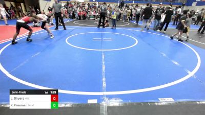 106 lbs Semifinal - Luke Shyers, Miami Takedown Club vs Keylan Freeman, Skiatook Youth Wrestling